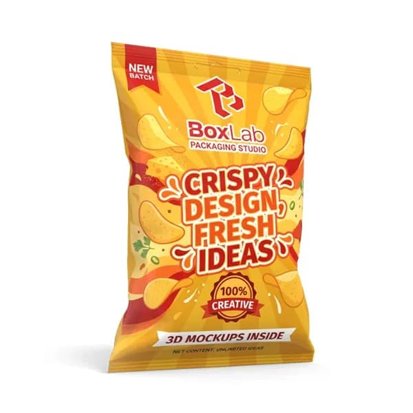 Chips Bag with Euro Slot