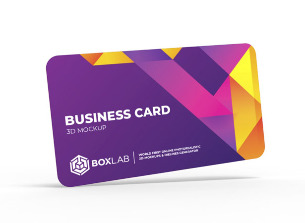 Business card rounded 2